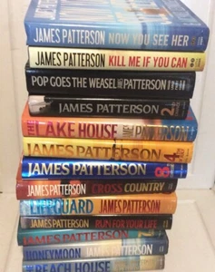 Lot of 13 James Patterson Hardcover Books Random - Picture 1 of 1