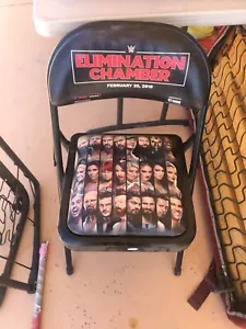 2018 WWE Elimination Chamber Ringside Chair - Picture 1 of 1