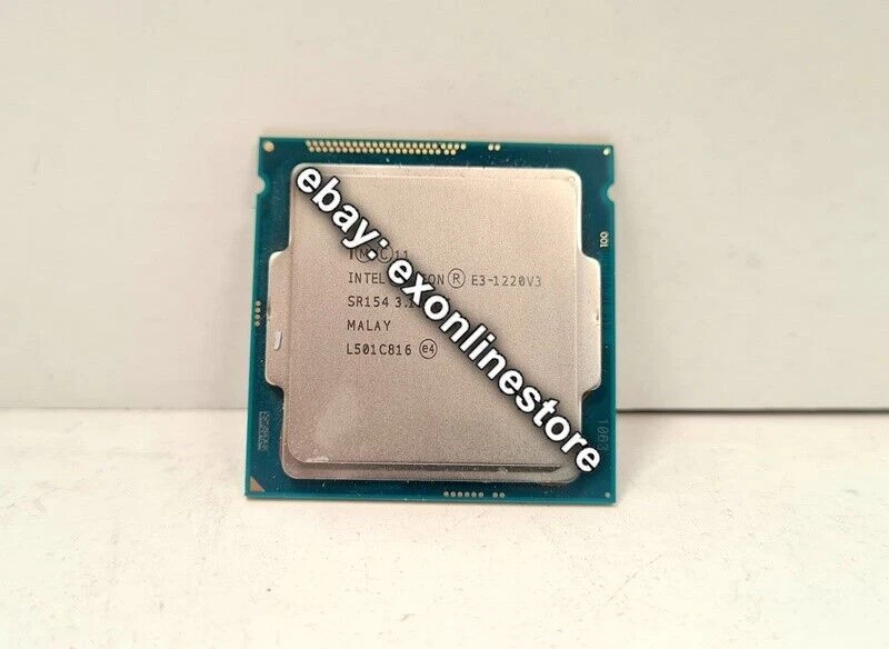 SR154 - Intel Xeon Processor E3-1220 v3 (8M Cache, 3.10GHz) - Image 1 of 1