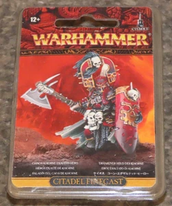 Games Workshop Warhammer Chaos Khorne Exalted Hero Nuovo con scatola Finecast Nuovo Vecchio Mondo - Foto 1 di 5
