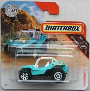 Matchbox Baja Bandit Buggy turchese nuovo/confezione originale auto Car Dune Buggy Mattel MBX - Foto 1 di 5