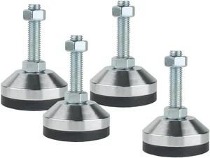 Heavy Duty Leveling feet,Machine Leveling feet 2.36" Dia Base,Leg Leveler M12 - Picture 1 of 6