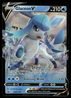 #SWSH196 Glaceon V SWSH: Sword & Shield Promo Cards - Image 1 of 2
