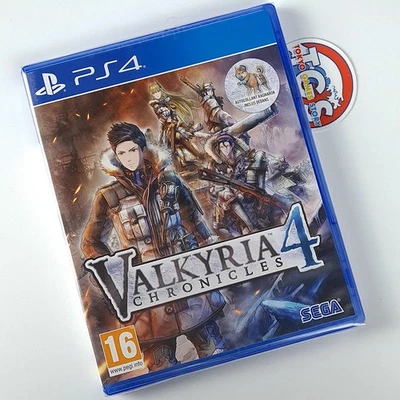 Valkyria Chronicles 4 +Sticker PS4 FR Game In EN-FR-DE-ES-IT NEW RPG SEGA - Photo 1/4
