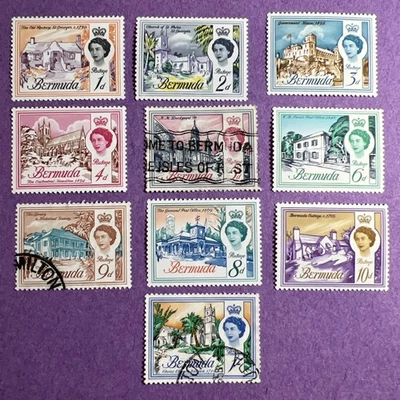 Bermuda 1962 - Mixed Scott 175-183. Partial Set. Read Description. - Image 1 of 2