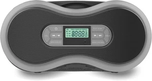 Core Innovations CD Bluetooth portatile Boombox con radio FM digitale grigio  - Foto 1 di 6