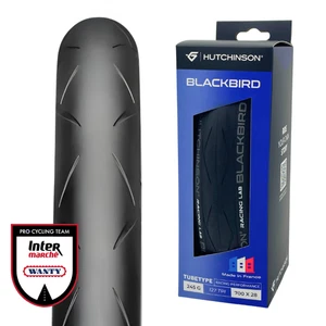 Neumático de bicicleta de carretera tipo tubo 700 x 28c Hutchinson Blackbird Premium 245 g 28 mm - Imagen 1 de 13