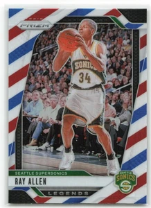2024-25 Panini Red White Blue Prizm Ray Allen #300 Seattle Supersonics - Picture 1 of 2