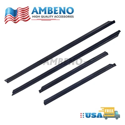 4Pcs NEW Lower Side Door Molding Trim Cover 8D0853959B01C For AUDI A4 Quattro US Foto 1 de 4
