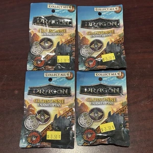 Lot Of 4 How To Train Your Dragon Mystery Bag Cloisonné Pins - Picture 1 of 2