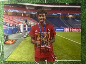 Handsigniertes Großfoto Kingsley Coman Signiert CL Finale Autogramm Signed - Bild 1 von 2