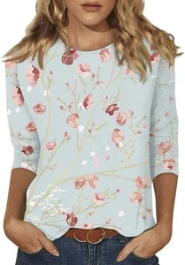 Women’s Floral Top Size Large - Picture 1 of 3