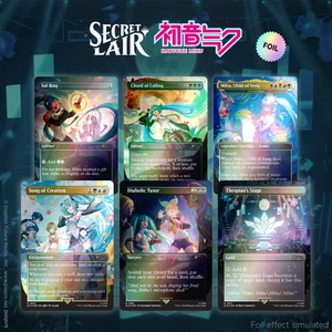 HATSUNE MIKU DIGITAL SENSATION Secret Lair Foil Edition | Factory Sealed | MTG - Picture 1 of 1