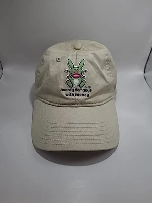 Y2K Vintage Happy Bunny Hat Hooray For Guys With Money - Image 1 of 4