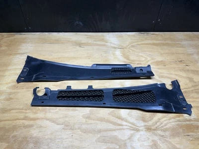 89-94 Nissan 240sx S13 OEM limpiaparabrisas delantero cubierta moldura lados izquierdo y derecho Foto 1 de 2