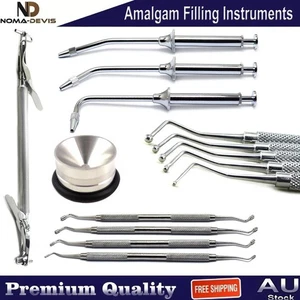 Dental Filling Instruments Amalgam Filling Plugger Carrier Syringe Gun Dentist - Picture 1 of 6