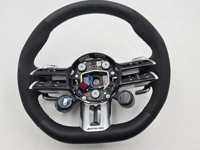 Volante conductor Mercedes SL E GLE GLS AMG GT 22-24 negro 0994601208 OEM Foto 1 de 4