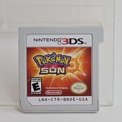 Pokémon Sun Authentic Cartridge for the Nintendo 3DS, 2016 USA Version Tested - Image 1 of 2