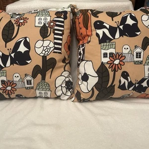 Marimekko Marikylä federa, copricuscino, Finlandia lotto di 2 - Foto 1 di 11
