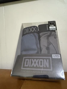 Neu im Karton Dixxon Flannel Company Herren Größe 2XL Premium Boxershorts Logo 2 Paar - Bild 1 von 4