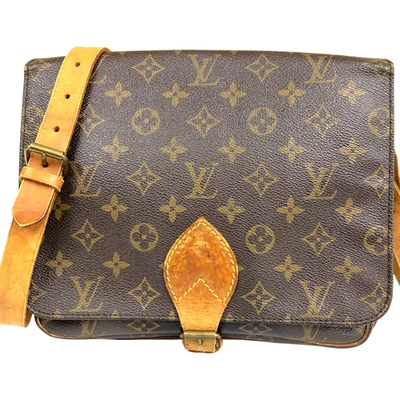 Auth Louis Vuitton Cartouchiere GM Shoulder Bag Monogram Crossbody M51252 SL0911 - Image 1 of 4