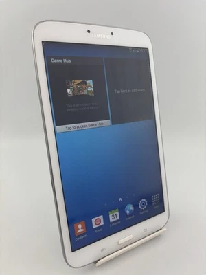 Samsung Galaxy Tab 3 SM-T310 Wi-Fi White 8" 16GB 1.5GB Android Tablet #i02 - Image 1 of 4