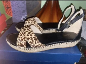 Cole Haan  Cloudfeel Black Espadrilles Size 11 Medium - Picture 1 of 9