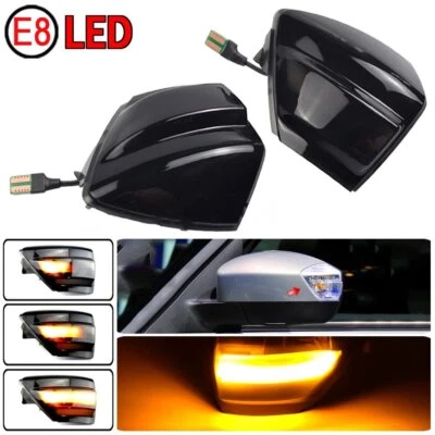 1 Coppia Per Ford S-Max C-Max Kuga C394 LED Spia Ripetitore Specchietto Laterale X - Immagine 1 di 4