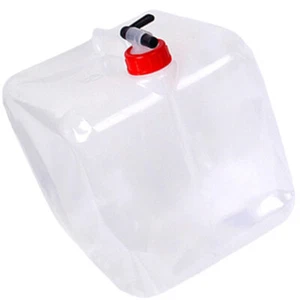 Tragbarer Trinkeimer Campingplatz Wasserreservoir Wasser-Gallonen-Tank - Bild 1 von 12