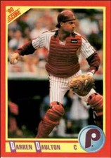 1990 Score Darren Daulton Philadelphia Phillies #389
