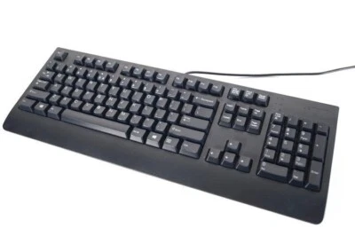 Lenovo USB Wired Keyboard SK-8827 - Black - Plug & Play - UK Layout - Image 1 of 2