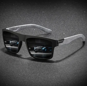 New Polarized Men Anti Glare Fishing Cycling Driving Sport Sunglasses Square - Picture 1 of 27