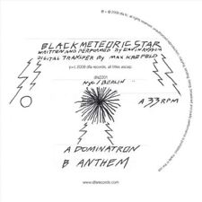 BLACK METEORIC STAR DOMINATRON/ANTHEM NEW 12 INCH VINYL SINGLE