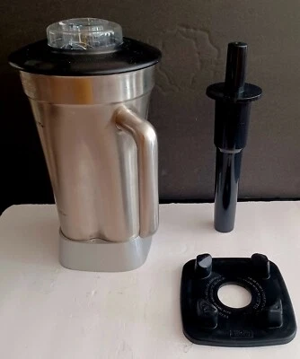 FOR VITAMIX FITS VITAMIX, STAINLESS STEEL CONTAINER 64oz COMMERCIAL HEAVY DUTY, WET DRY 304