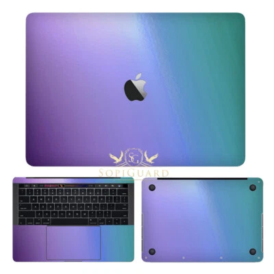 SopiGuard Carbon Matte Sticker Skin Macbook Pro 13 Touch Bar A1706 A1989 A2159 - Image 1 of 4