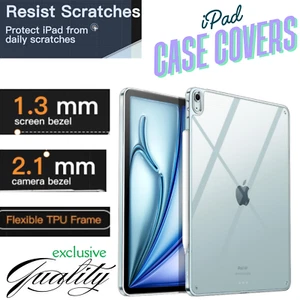For iPad 7 8 9 10.2 Air 3 4 5 10.5 10.9 Mini 4 5 Pro Shockproof iPad Case Cover - Picture 1 of 58