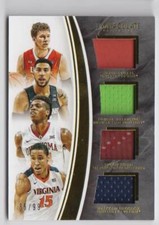 2016-17 Immaculate Rookie Quad Jersey Poeltl Valentine Buddy Hield Brogdon 35/99