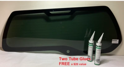 Fits 2005-2015 Nissan XTerra Rear Back Glass Window Heated+Glue - Image 1 of 3