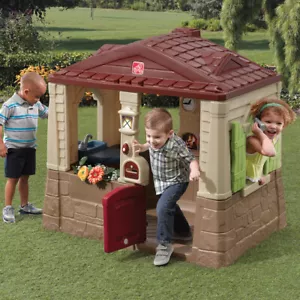 Toddlers Kids Step2 Neat & Tidy Cottage Unisex Playhouse Children Fun Play Home - Picture 1 of 9