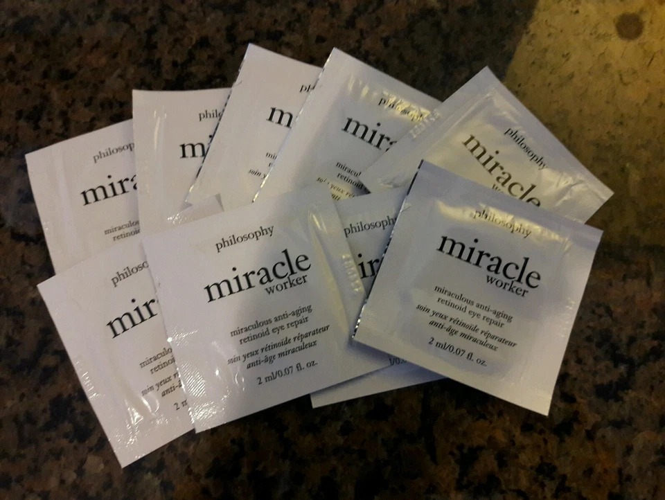 PHILOSOPHY MIRACLE WORKER ANTI-AGING RETINOID EYE REPAIR 0.5 OZ + FREE .13 OZ - Image 1 of 1