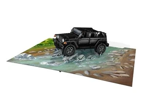 Off-Road Vehicles - 3D Pop Up Greeting Card For All Occasions - Removable Per... - Picture 1 of 5