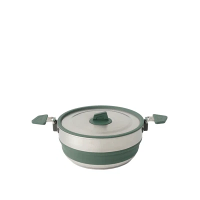 Sea to Summit Detour 3L Stainless Steel Collapsible Pot - image 1 of 4
