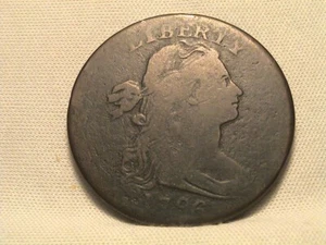 1796 Draped Bust Large Cent S-92 R3 - Picture 1 of 2
