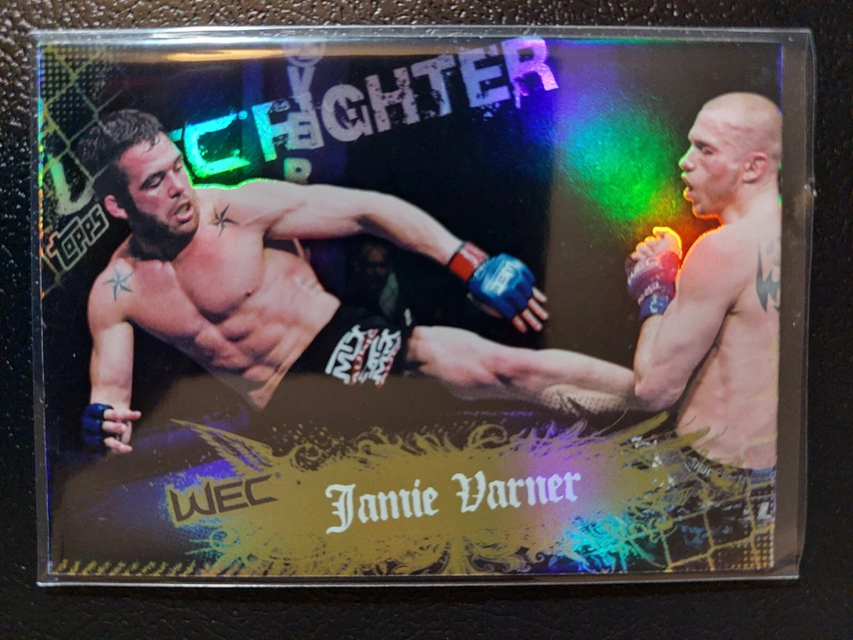 Jamie Varner #141 2010 UFC Main Event Thick Gold Parallel - Image 1 of 2