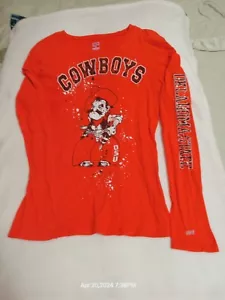 SOFFE - Oklahoma State Cowboys Womens Long Sleeve Tee Shirt - Size: XL - Picture 1 of 7