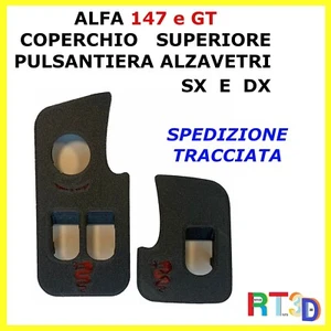 Alfa Romeo 147 GT SX DX pushbutton window regulator button cover - Picture 1 of 1