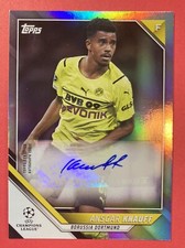 2021-22 TOPPS UEFA CHAMPIONS LEAGUE ANSGAR KNAUFF AUTO