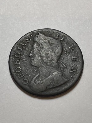 1738 Great Britain Half Penny (George II) - Image 1 of 2