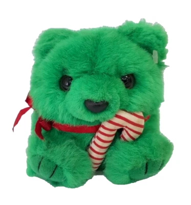 Dog Doll/Christmas Green Dog, Toys & Hobbies Stuffed Animals (4×4 in/1 pc.)cute! - Image 1 of 4