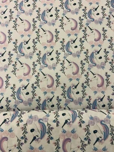 Enchantment Einhorn by Camelot Baumwolle Webware 25cm x 112cm weiß Patchwork - Bild 1 von 1